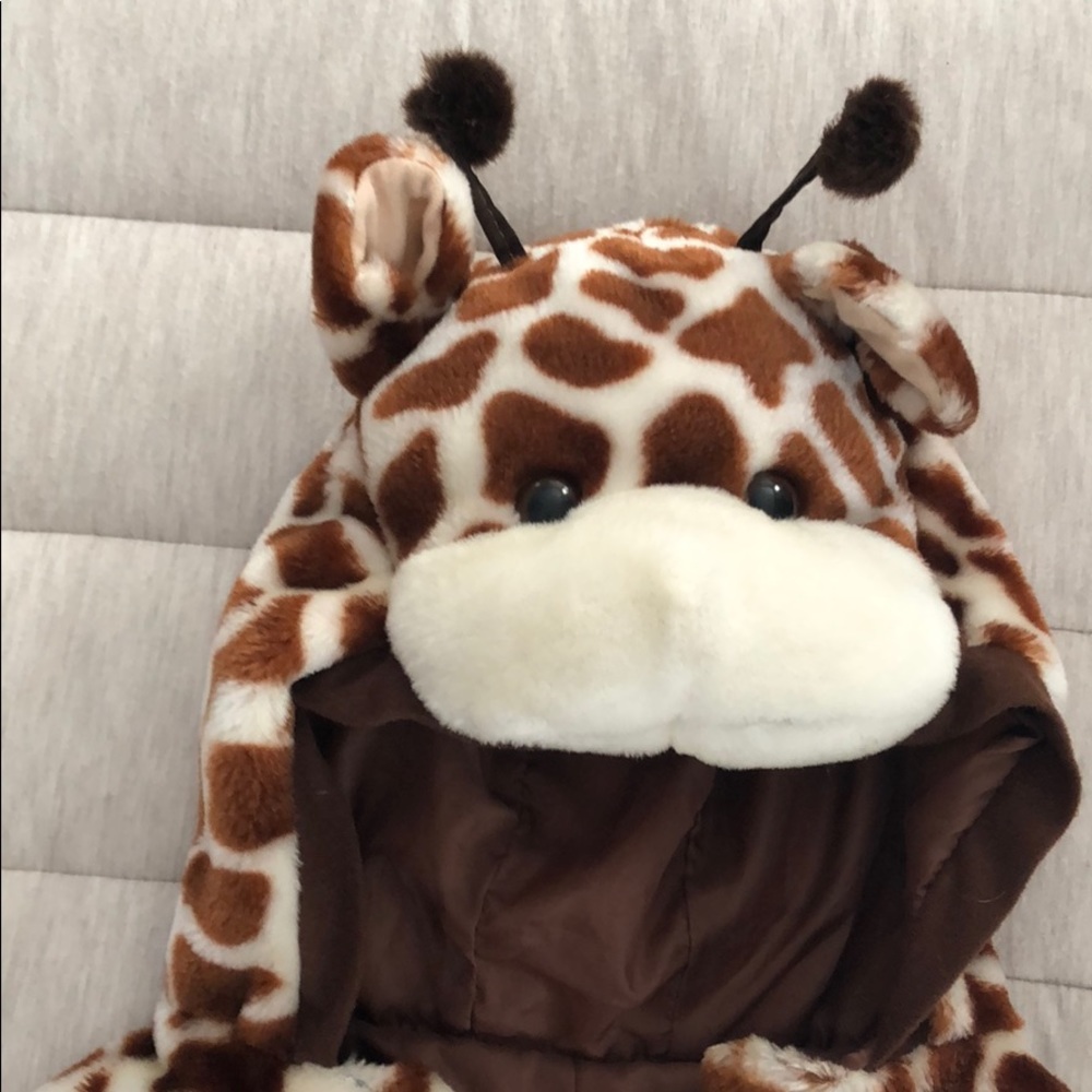 Kids Plush giraffe costume - Picture 3 of 7